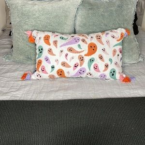 Feelin’ Spooky Pastel Ghost Pillow